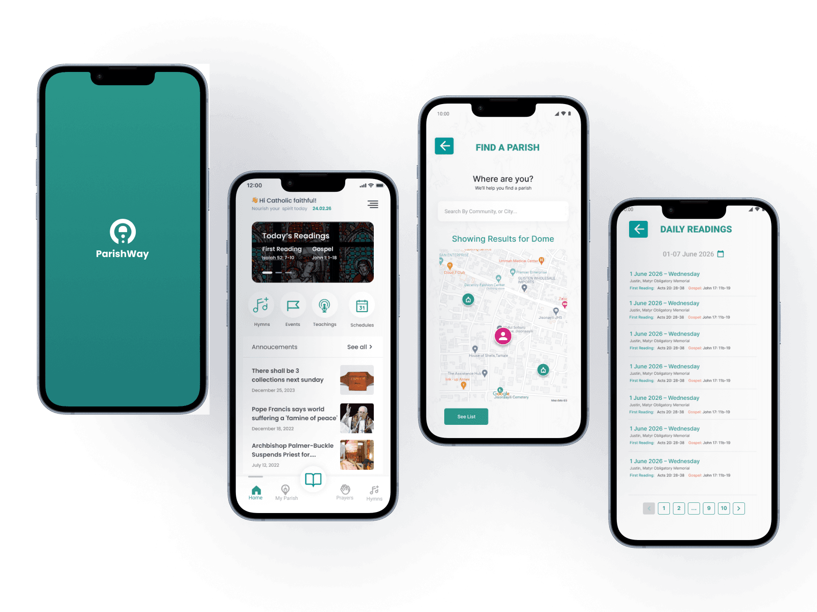 Parishway product mockup